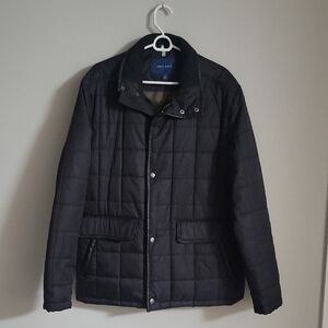 Cole Haan Men's Black Quilted Puffer Jacket